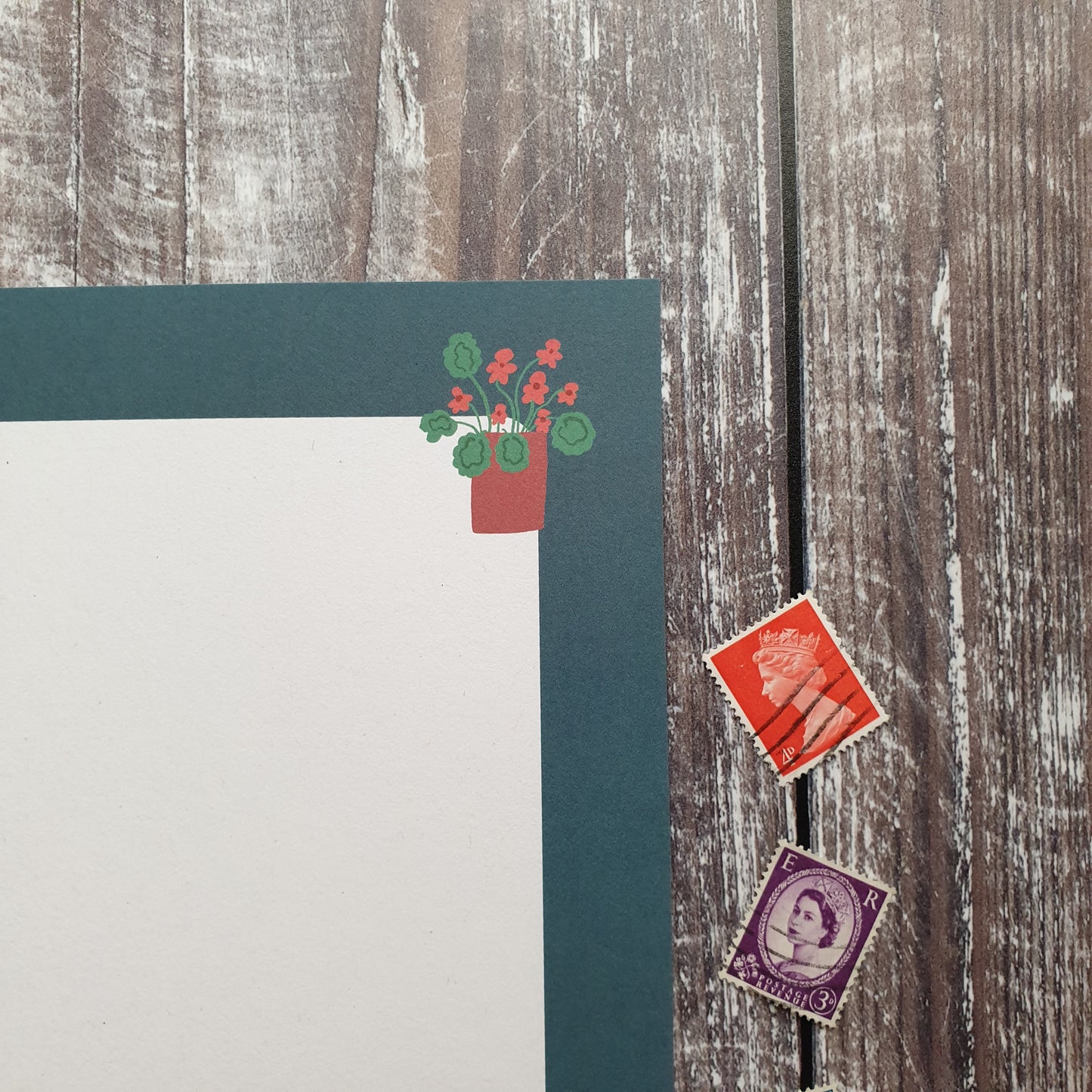 Houseplants Writing Paper Set