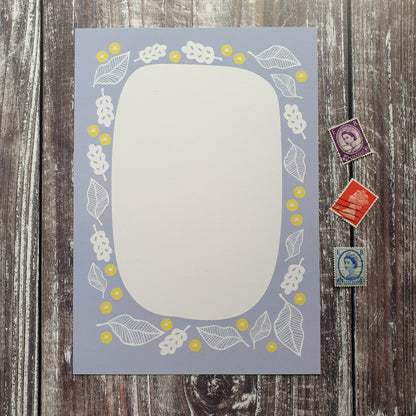 Botanical Writing Paper Set