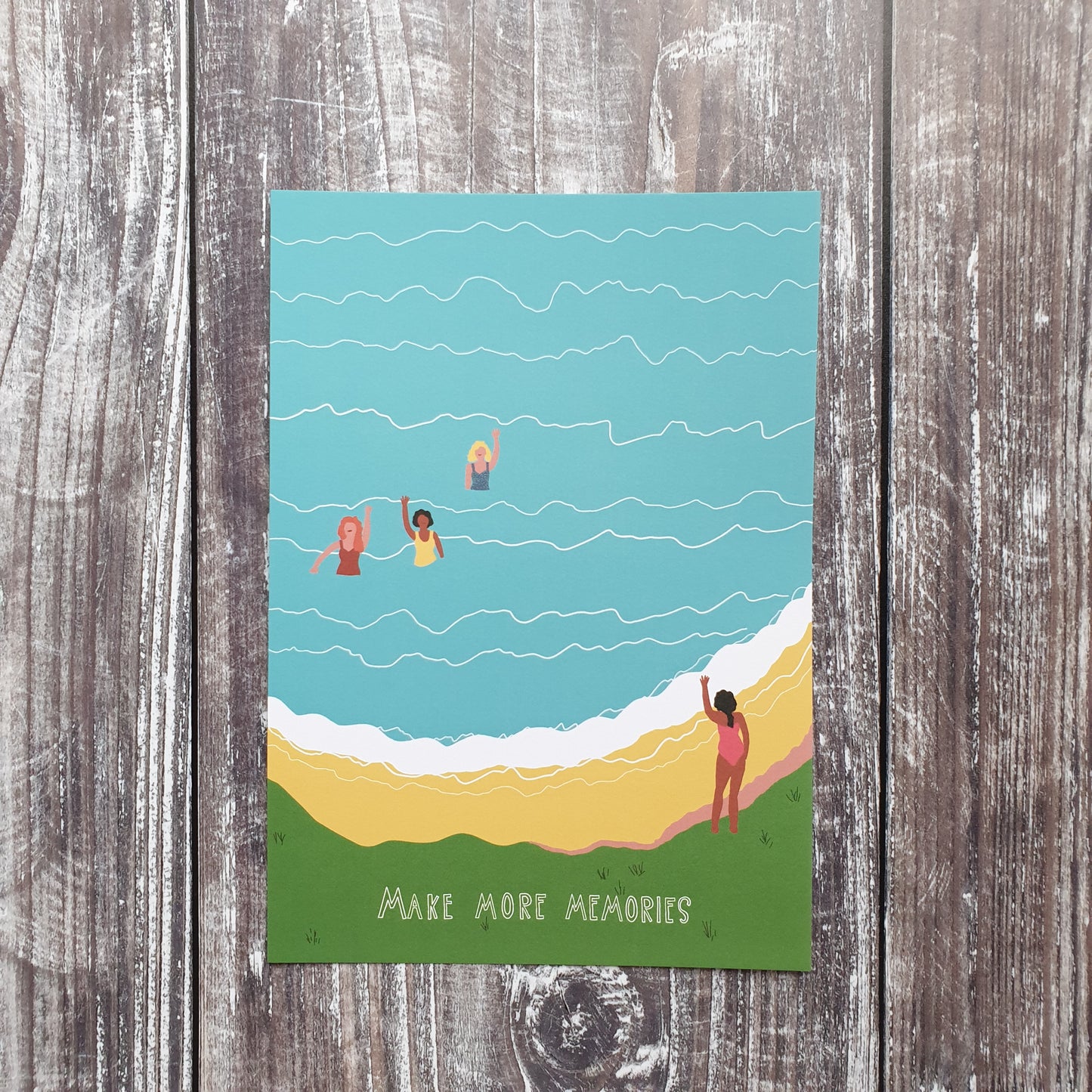 Make More Memories Art Print