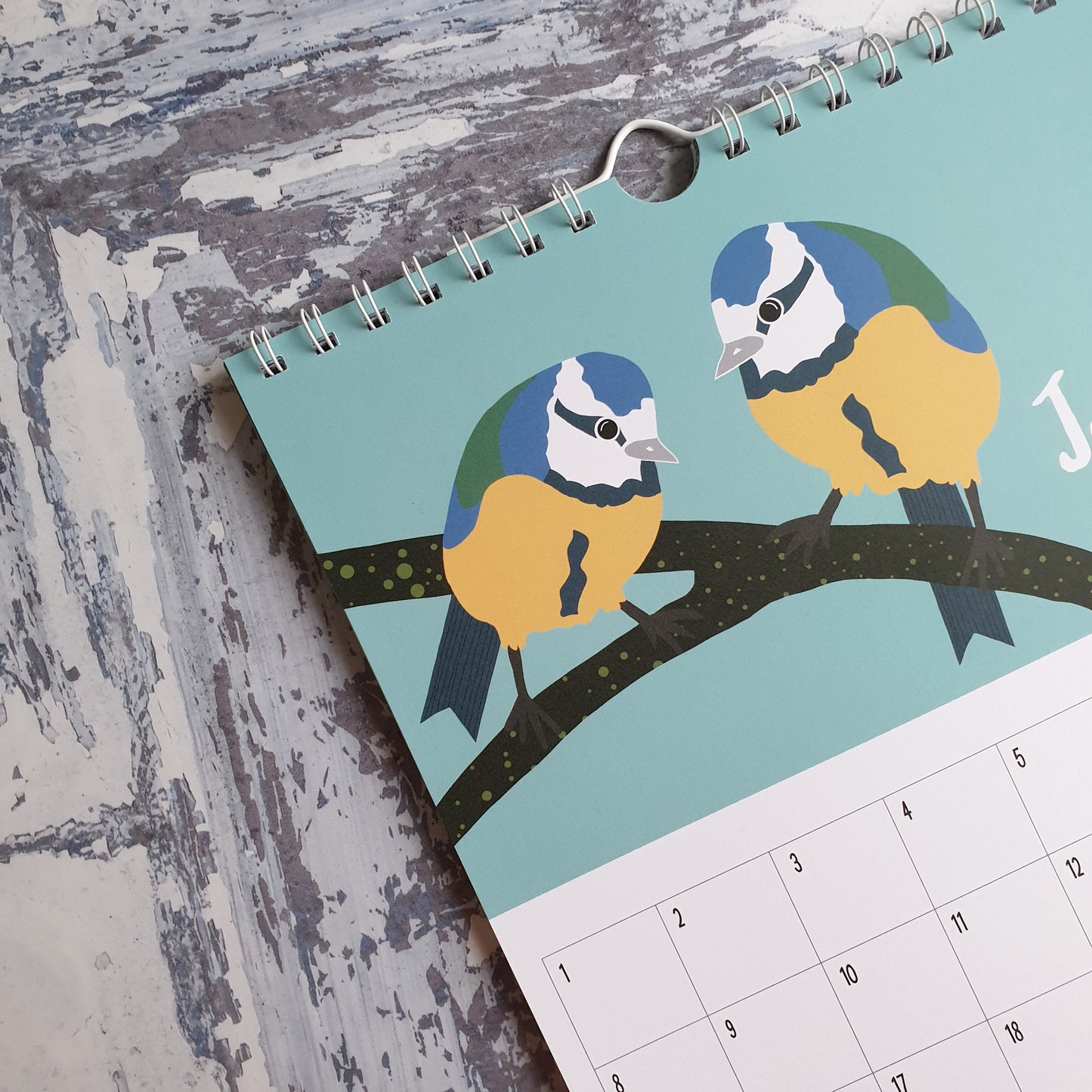 Bird Lover's Birthday Calendar
