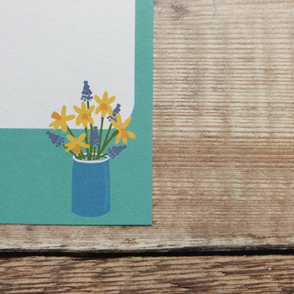 Spring Flowers Gift Notes - Set of 4