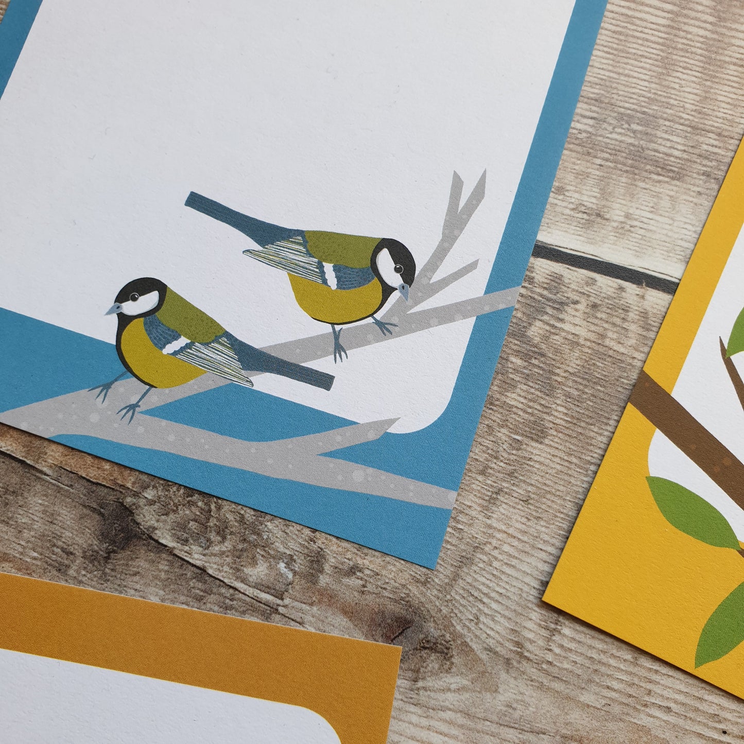 Garden Birds Gift Notes - Set of 4