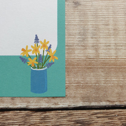 Spring Flowers Gift Notes - Set of 4