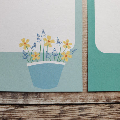 Spring Flowers Gift Notes - Set of 4