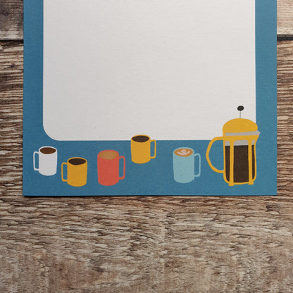 Coffee Lover Mini Note Writing Paper Set