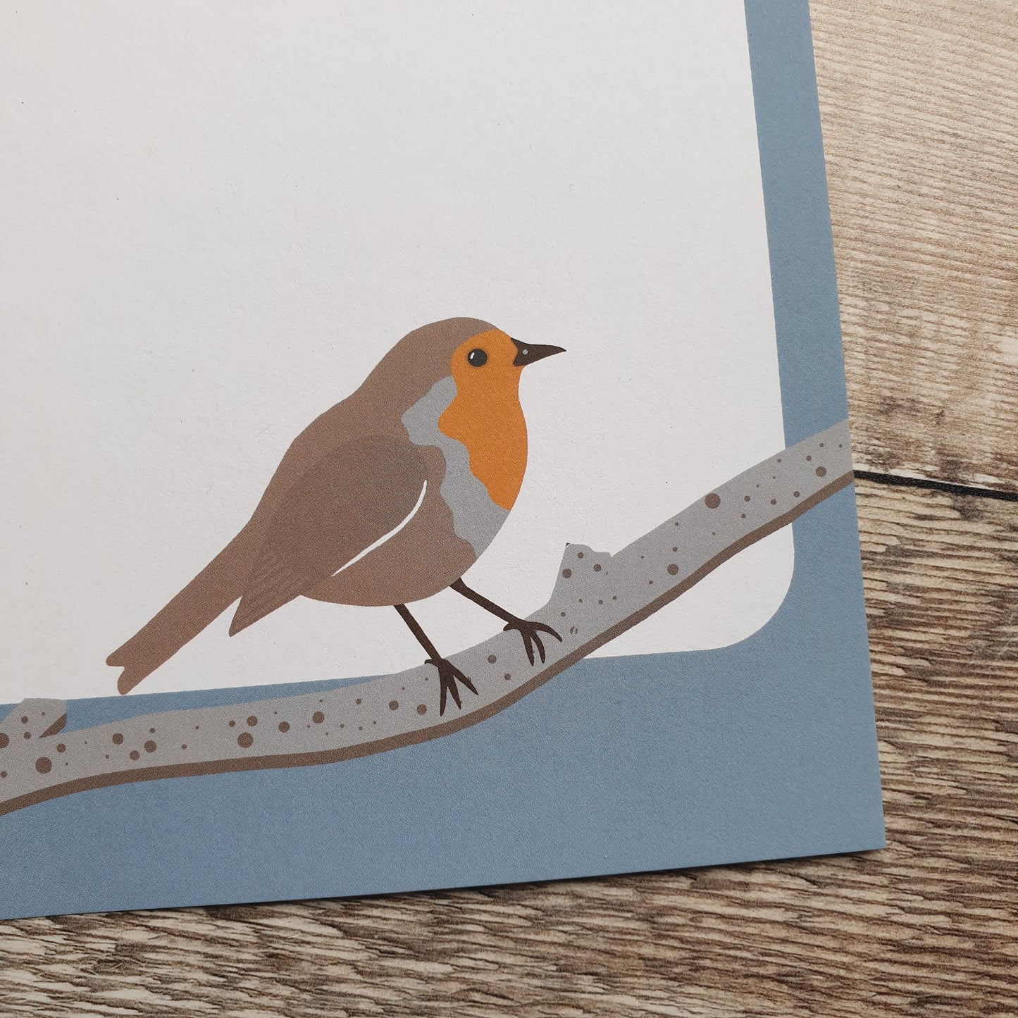 Blackbird and Robin A5 Writing Paper Set