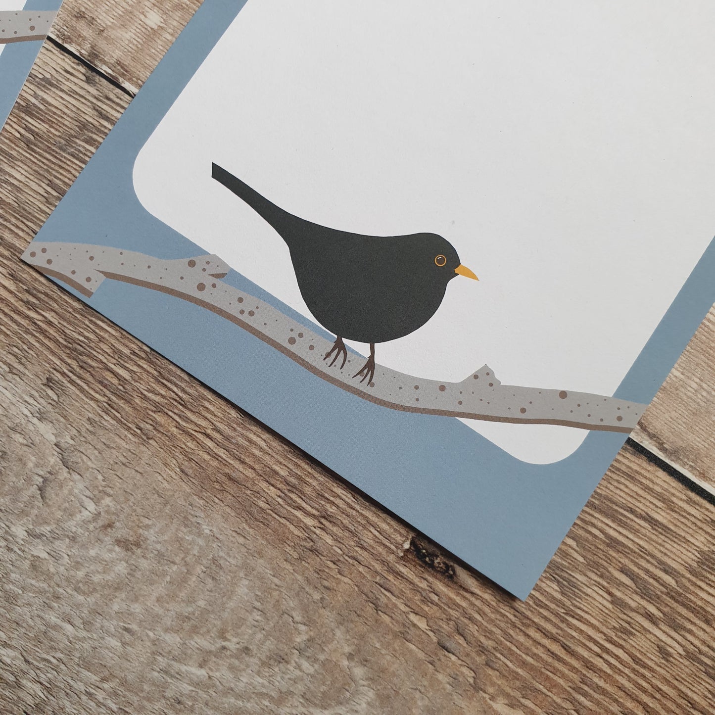 Blackbird and Robin A5 Writing Paper Set
