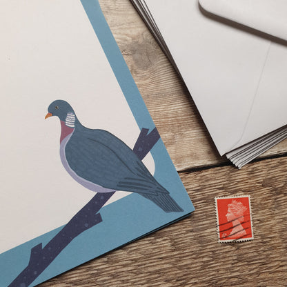 Woodpigeons A5 Writing Paper Set