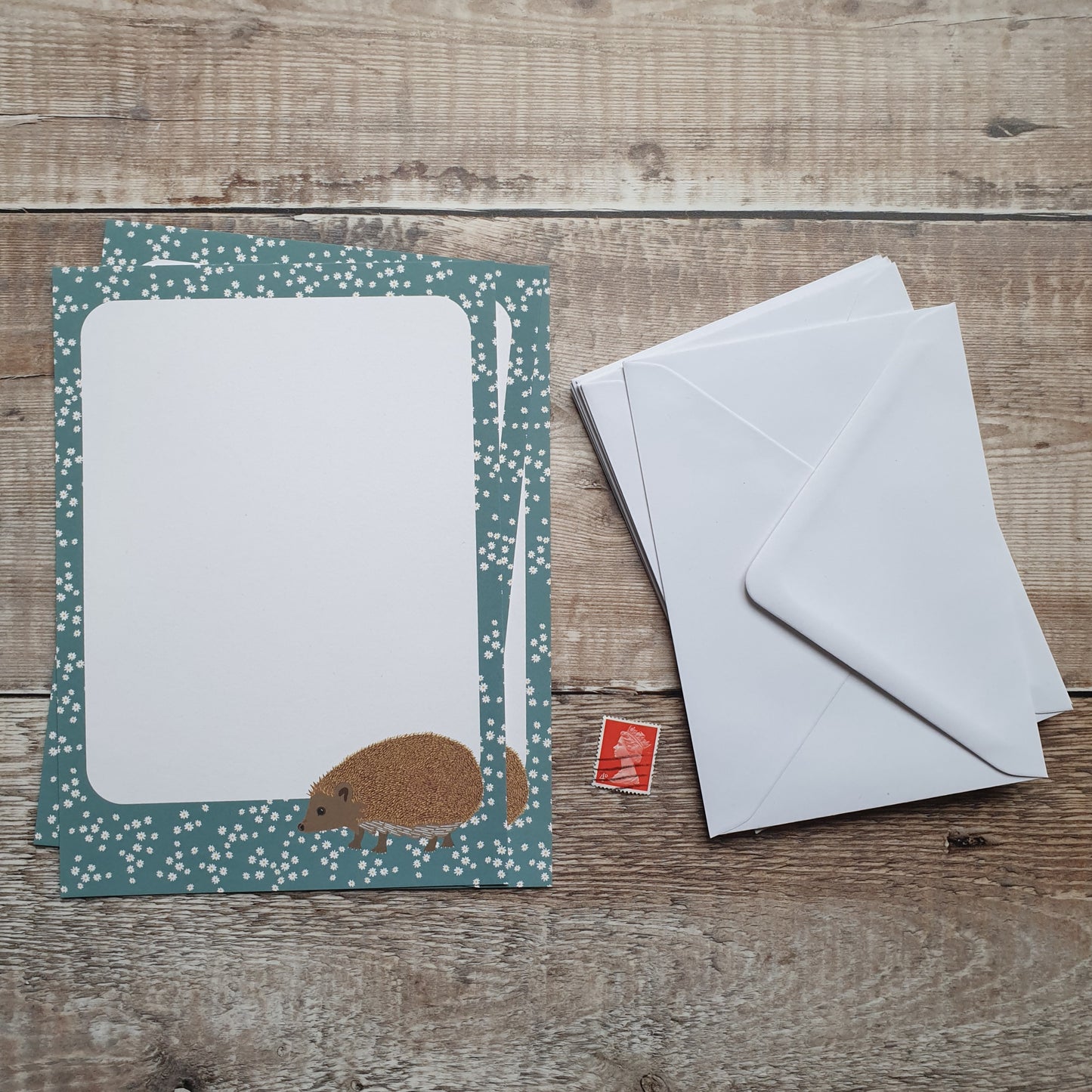 Hedgehog Writing Paper Set
