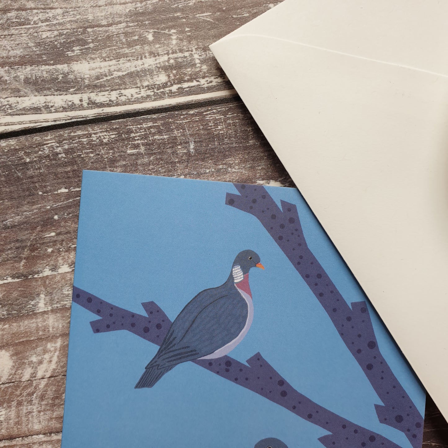 Woodpigeon Greeting Card
