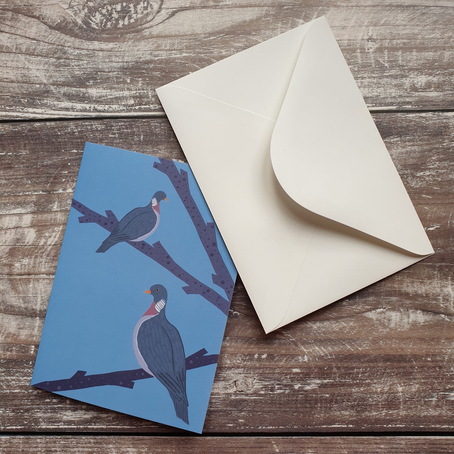 Woodpigeon Greeting Card