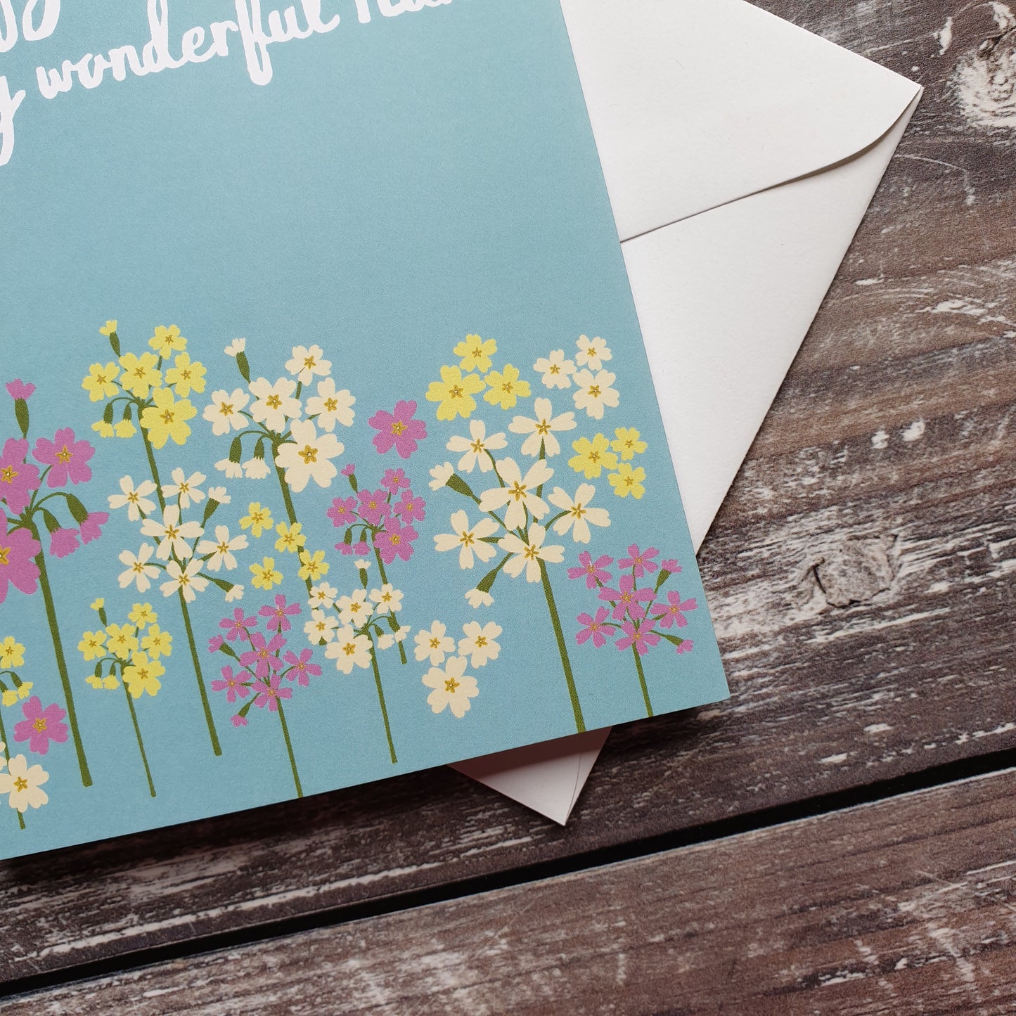 Happy Birthday to my Wonderful Nan Greeting Card