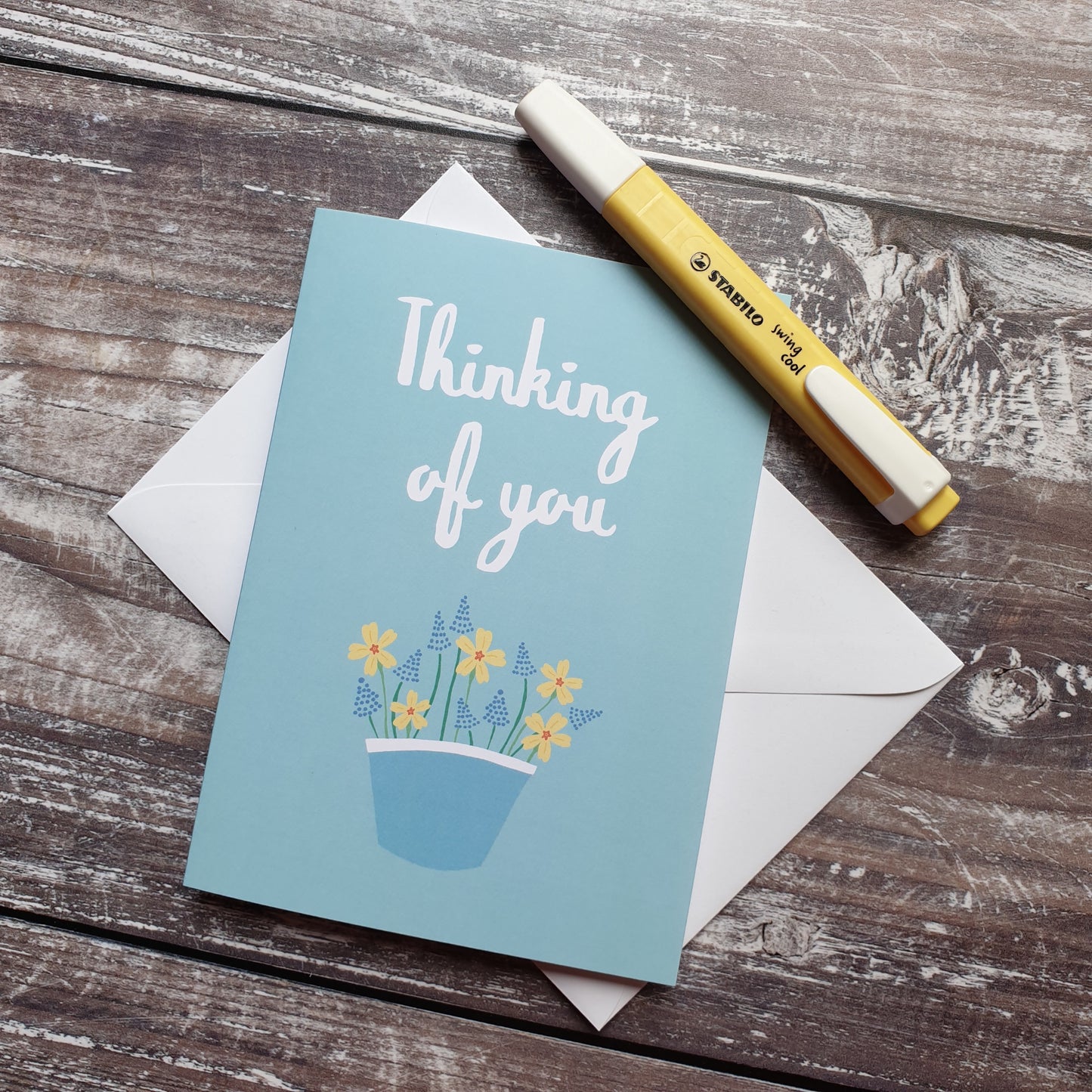 Thinking Of You Greetings Card