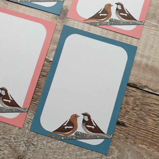 Sparrows Gift Notes - Set of 4