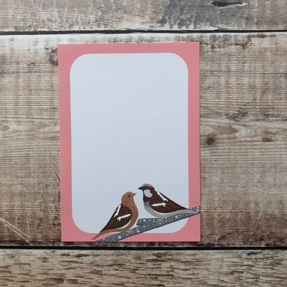 Sparrows Gift Notes - Set of 4
