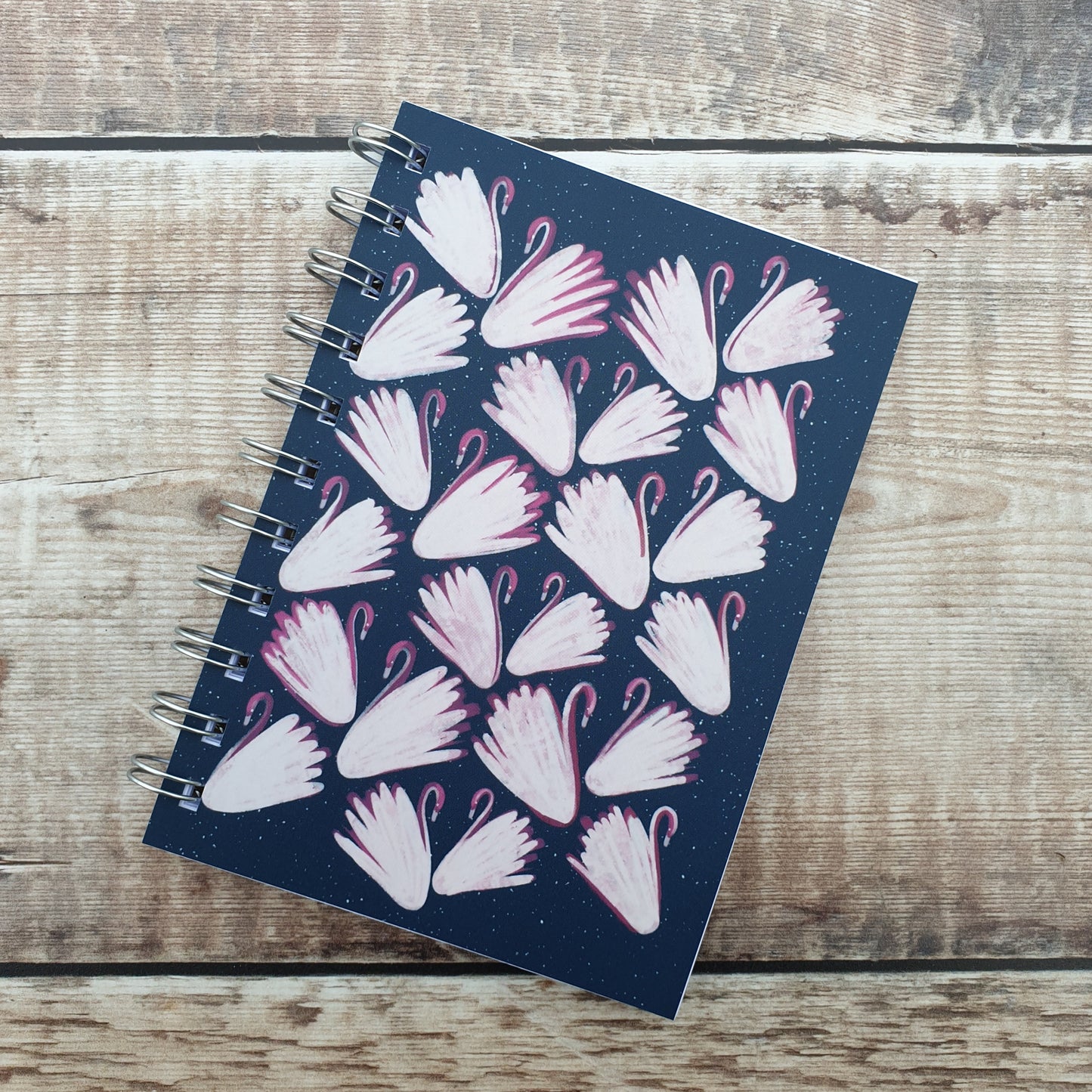 Brush Swans - White Notebooks