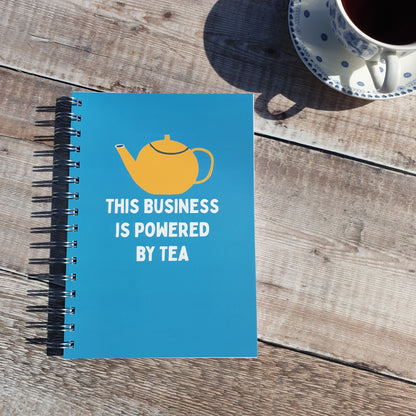 This Business is Powered by Tea Notebooks