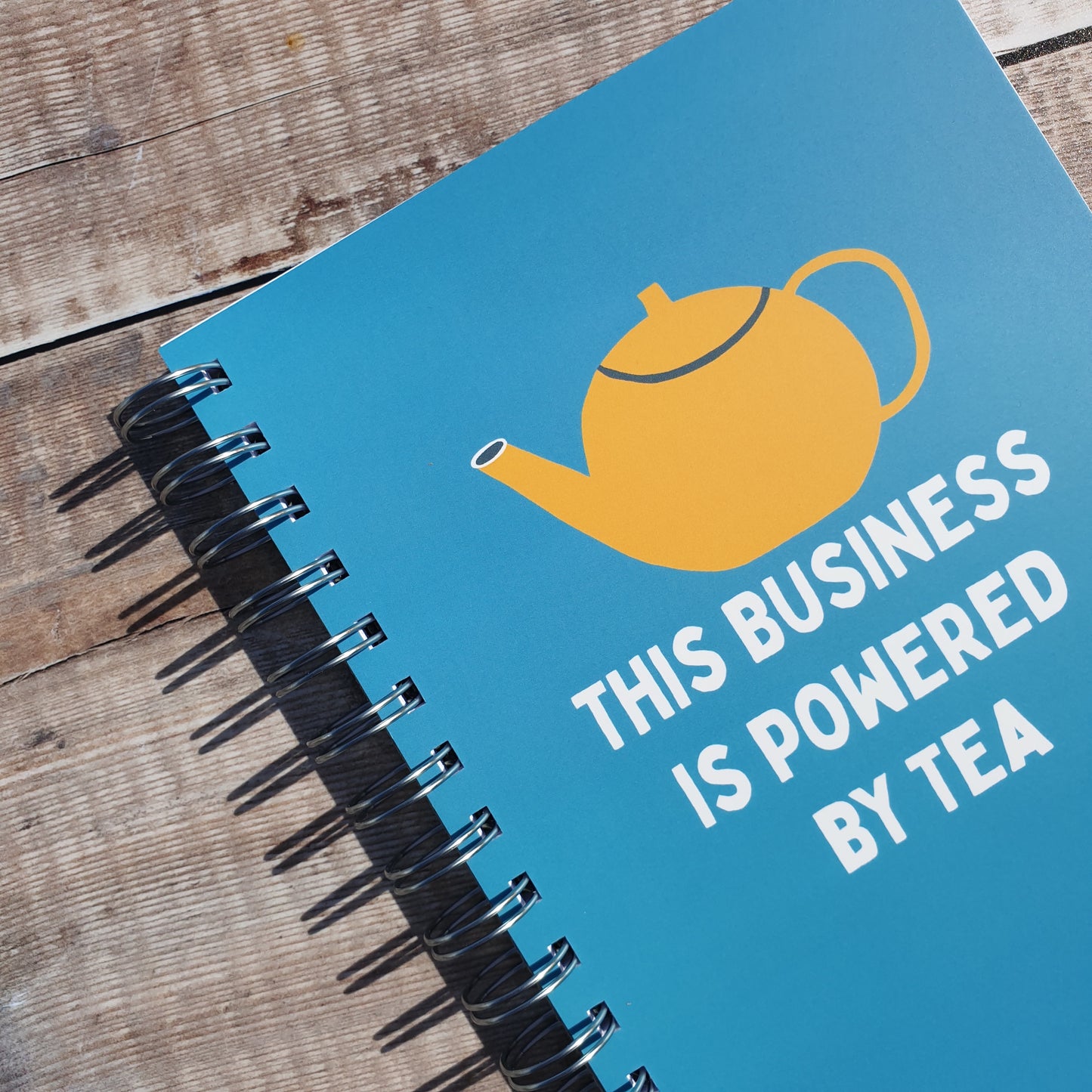This Business is Powered by Tea Notebooks