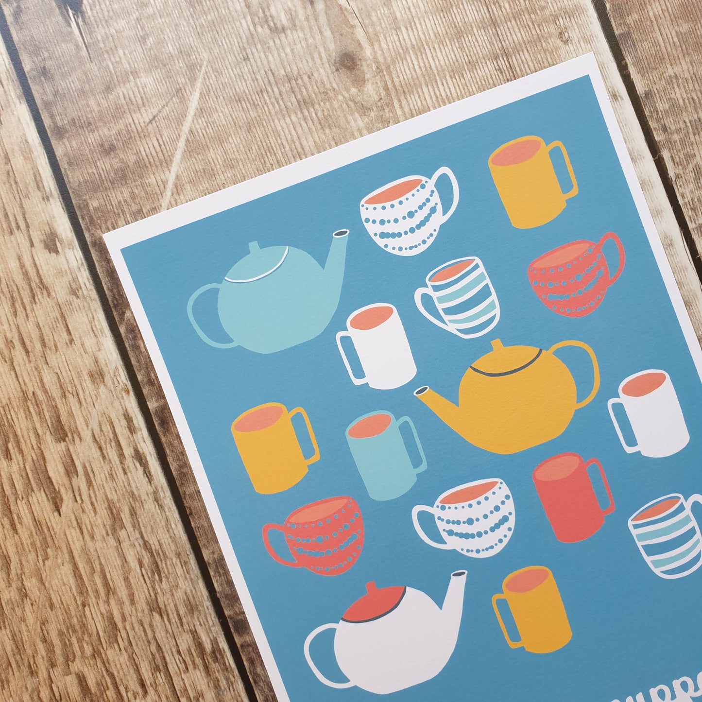Let's Have A Cuppa Art Print