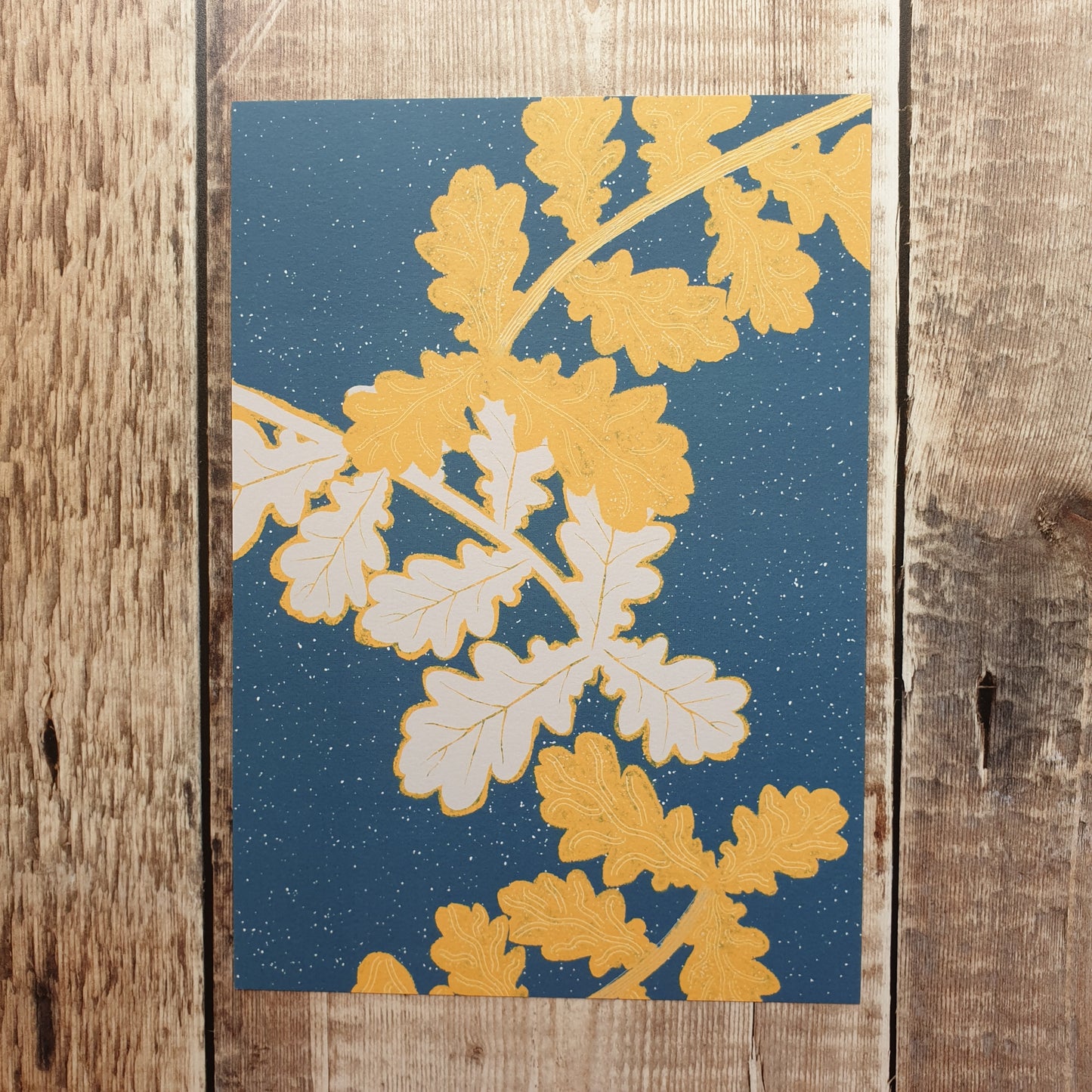 Oak Leaves Art Print