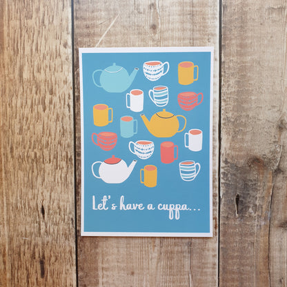 Let's Have A Cuppa Art Print
