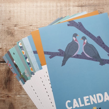 Birthday A5 Calendar Sheets