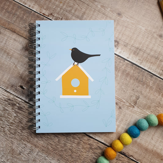 Blackbird on a Birdbox Notebooks