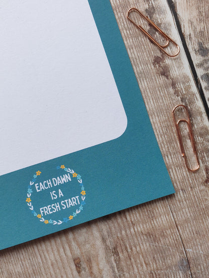 Persevere and Each Dawn Gift Notes - Set of 4