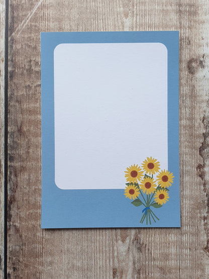 Sunflowers Gift Notes - Set of 4