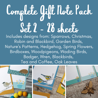 Complete Gift Notes - Set 2 - 28 sheets