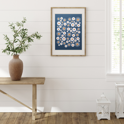 Daisy Field Art Print