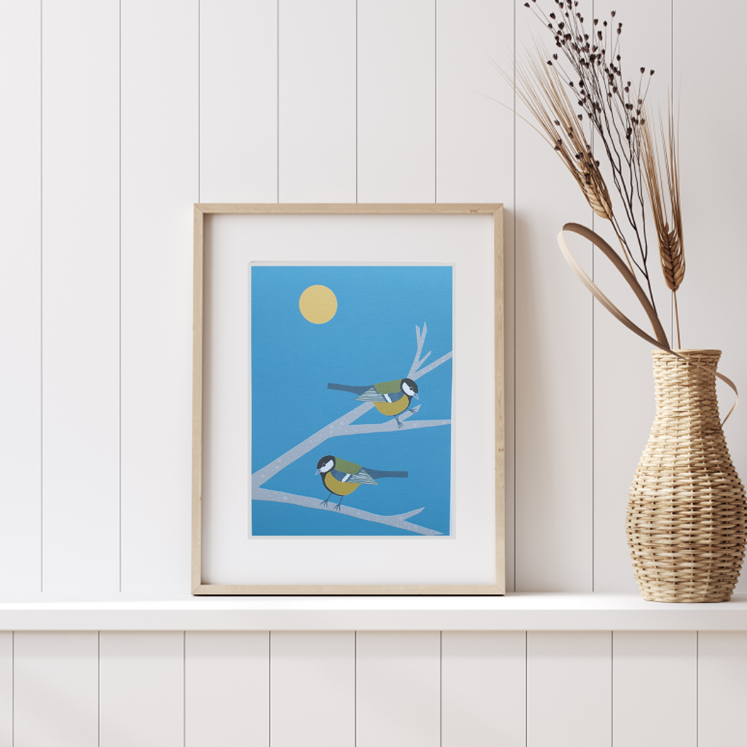 Great Tit Art Print